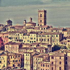 Siena - Tuscany van Peter Bergmann