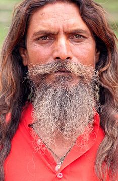Sadhu in Nepal van Gert-Jan Siesling