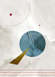 Femininity Abstract by Mad Dog Art