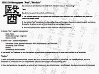 Hiéroglyphe médecin, médecine 10161.10