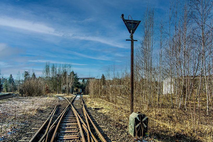 Gare abandonnée par Johnny Flash
