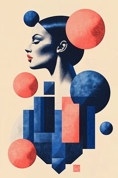 Retrometric - Abstract Beauty II von Philippe HUGONNARD