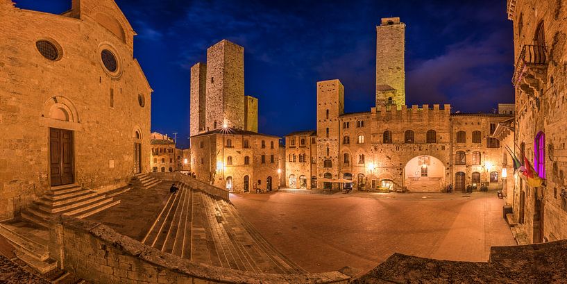 Die Türme von San Gimignano von Denis Feiner