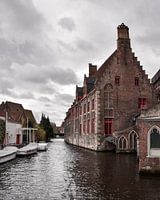 Grachtenpand in Brugge, België
