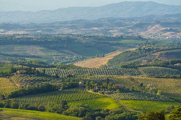 The fairytale Tuscany in Italy by Michel Geluk