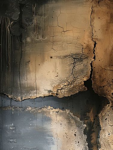 Modern en abstract in wabi-sabi stijl