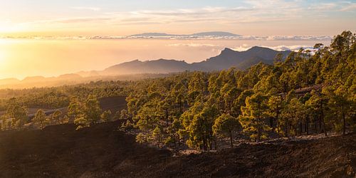 Zonsondergang op Tenerife