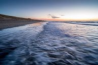 Sonnenuntergang am Meer von Gonnie van de Schans Miniaturansicht