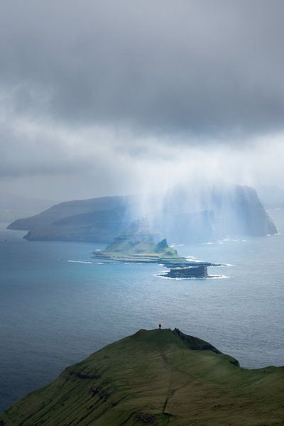 Faroe Islands snowfall by Christian Möller Jork