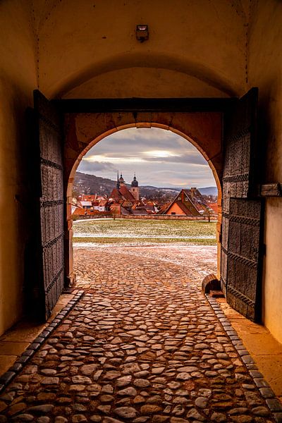 Short winter hike through the half-timbered town of Schmalkalden - Thuringia - Germany by Oliver Hlavaty