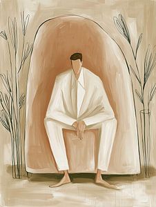L'homme à la chaise