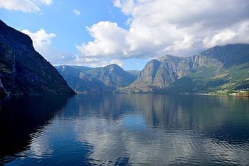 Réflexions sur les fjords sur Frank's Awesome Travels