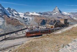 Zermatt , Gornergratbahn , Matterhorn , Schweiz