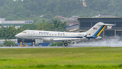 Royal Malaysian Air Force Bombardier Global Express.