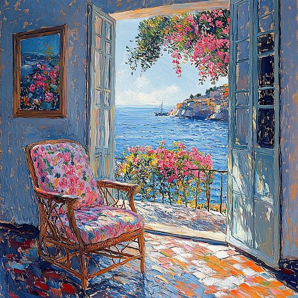 Matisse inspires Open Window See by Niklas Maximilian