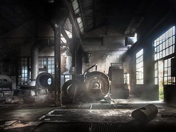 Old compressor room by Olivier Photography