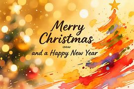 Brilliant holiday wishes by Jean Pierre