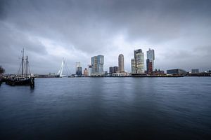 Skyline Rotterdam Nuages