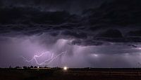 Kansas thunderstorm von Donny Kardienaal Miniaturansicht