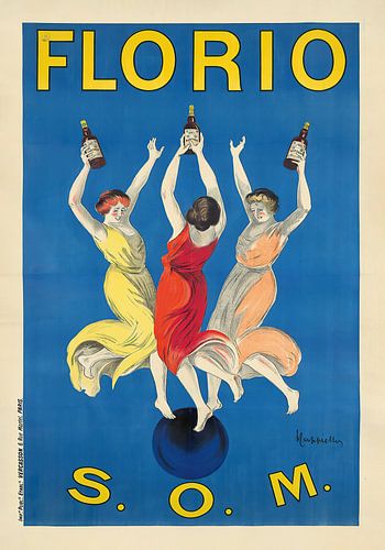 Leonetto Cappiello - Florio (1911) (gezien bij vtwonen) van Peter Balan