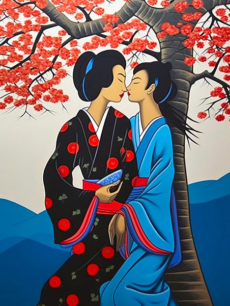 amoureux par Virgil Quinn - Decorative Arts