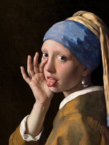 Meisje met de Parel - the Being Silly Edition by Marja van den Hurk