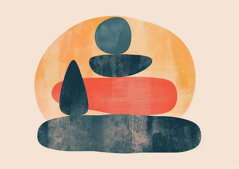 Japandi painting by Modern Collection