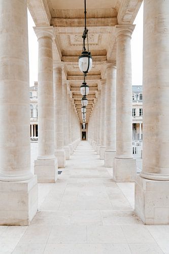 Piliers du Palais-Royal à Paris | tirage photo sur sonja koning