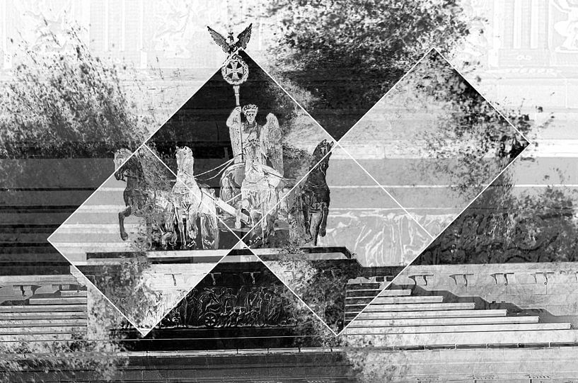 Brandenburger Tor in Berlin von BerbadenDigitalArt