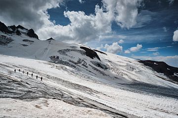 Gletsjer Glacier de la Girose van Jef Folkerts