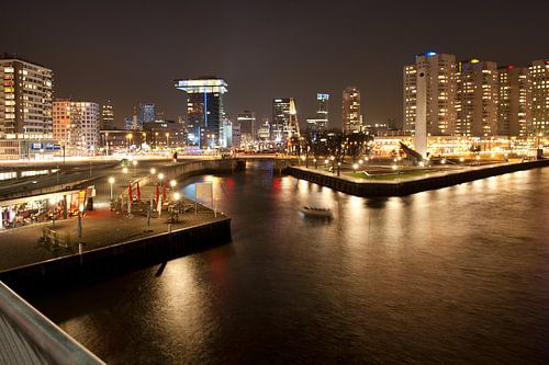 De toegang naar de oude haven