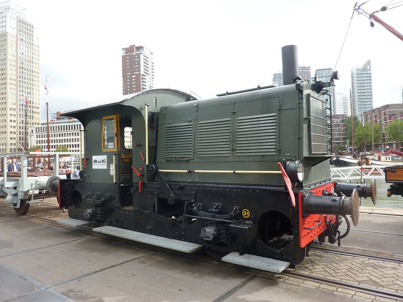 de Sik, rangeer locomotief von Ad Steenbergen