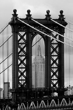 new york city ... manhattan bridge trilogy II van Meleah Fotografie
