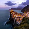 Vernazza on the Cinque Terre in Liguria by Thomas Rieger
