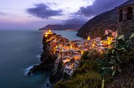 Vernazza an der  Cinque Terre in Ligurien von Thomas Rieger Miniaturansicht