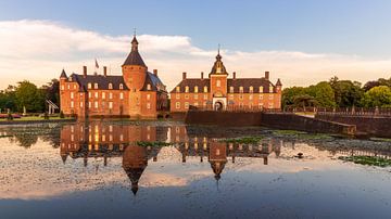 Een avond bij kasteel Anholt Duitsland van Marga Vroom