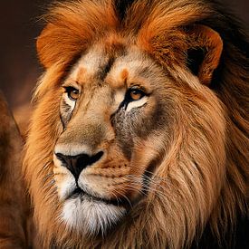 Löwe lauern von Mustafa Kurnaz