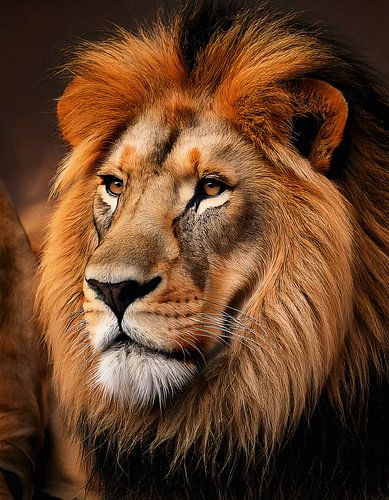 Löwe lauern von Mustafa Kurnaz