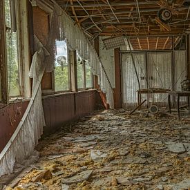 Verlaten Balzaal in het Berghotel van Het Onbekende