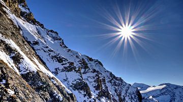 Le soleil embrasse les montagnes sur Roith Fotografie