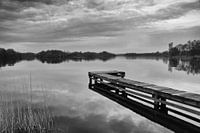 Bootsanlegestelle am See