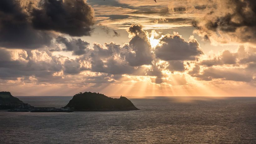 sunset north spain by t.a.m. postma