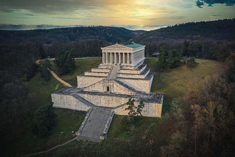 Die Walhalla bei Donaustauf von Thilo Wagner
