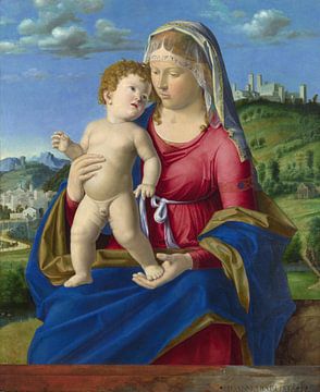 Cima da Conegliano, Maagd met kind, 1496-99 van Atelier Liesjes