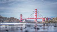 De Golden Gate Bridge, San Francisco, Verenigde Staten van Joost Jongeneel thumbnail