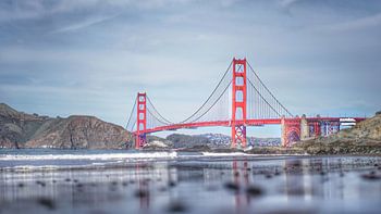Die Golden Gate Bridge, San Francisco, Vereinigte Staaten