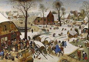 Le recensement à Bethléem, Pieter Brueghel le Jeune