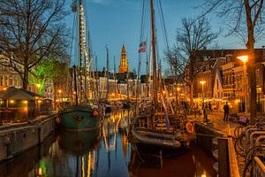 Groningen im Winter Wohlstand