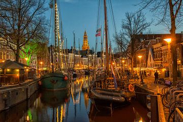 Groningen tijdens Winter Welvaart van Patricia Hofmeester