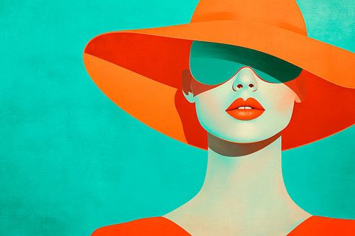 Elegantie in oranje: stijlvolle zomermode